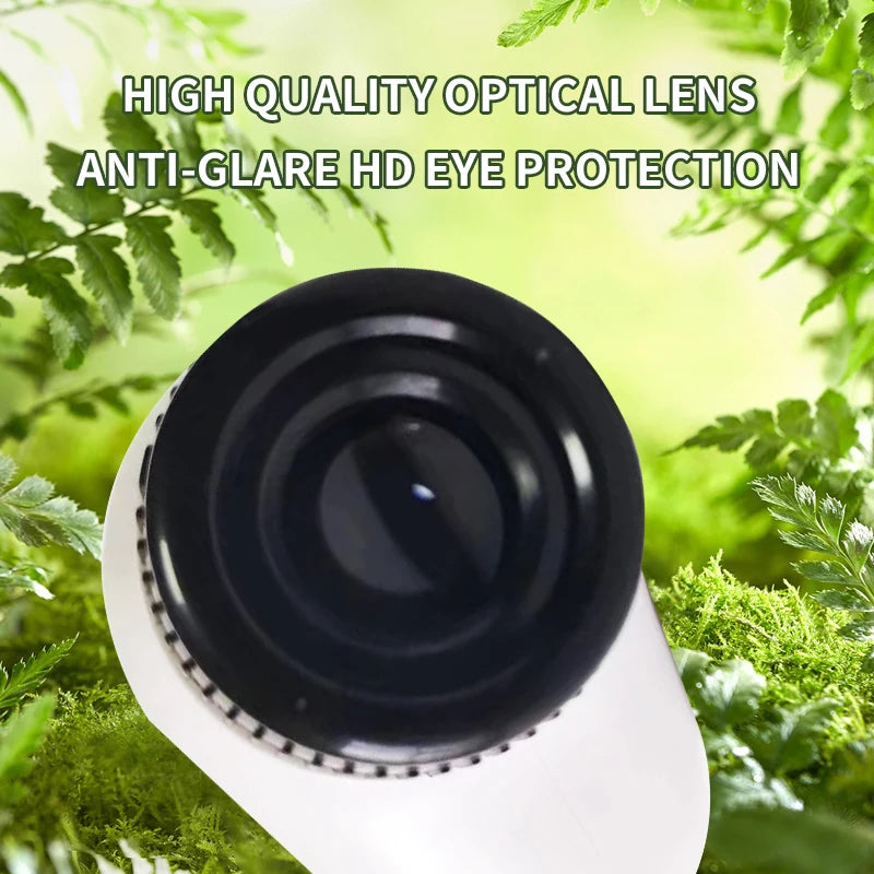 Mini Pocket Microscope for Kids — 60x-120x STEM Science Explorer